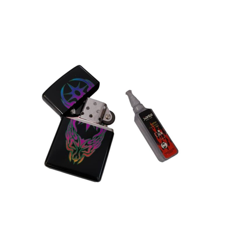 ست فندک و بنزین مدل STAR