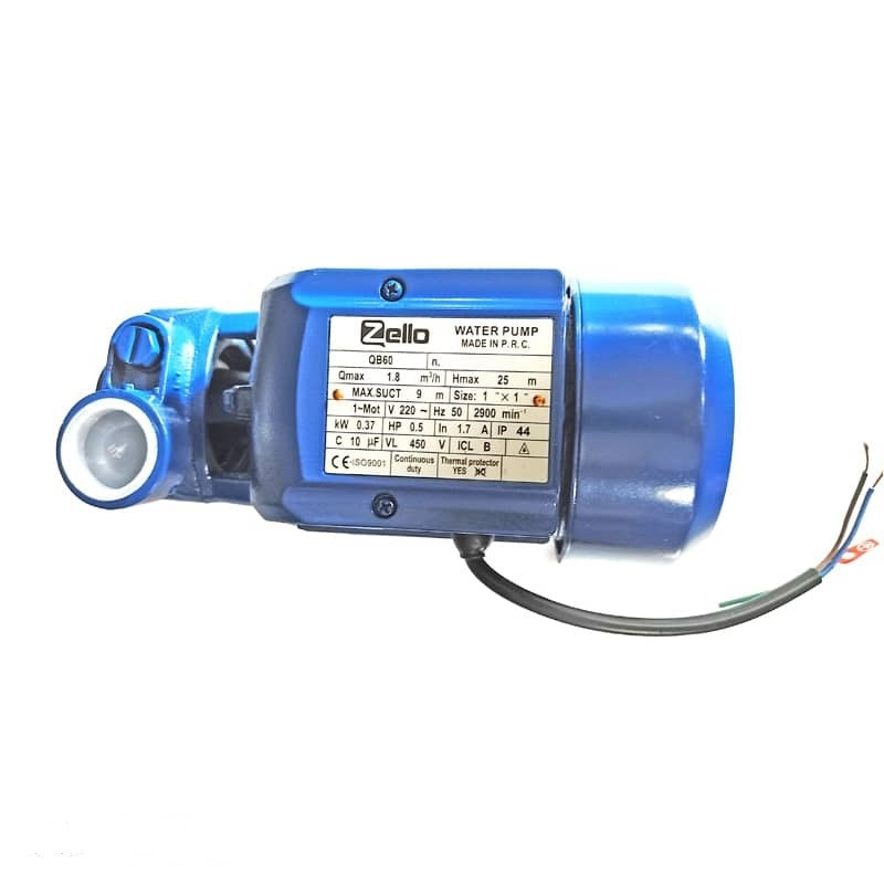 پمپ آب زلو مدل نیم اسب کد QB60