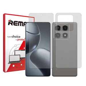 Remax Resistant model matte screen protector suitable for the Xiaomi 14T Pro mobile phone along with the back protector