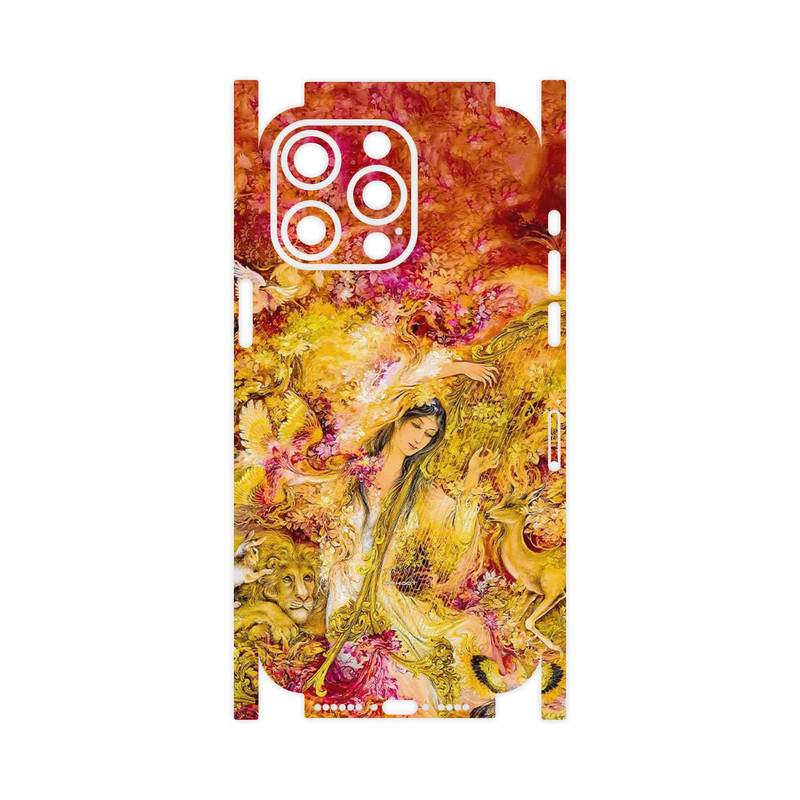 برچسب پوششی ماهوت مدل Persian miniature 1-FullSkin مناسب برای گوشی موبایل اپل iPhone 15 Pro Max