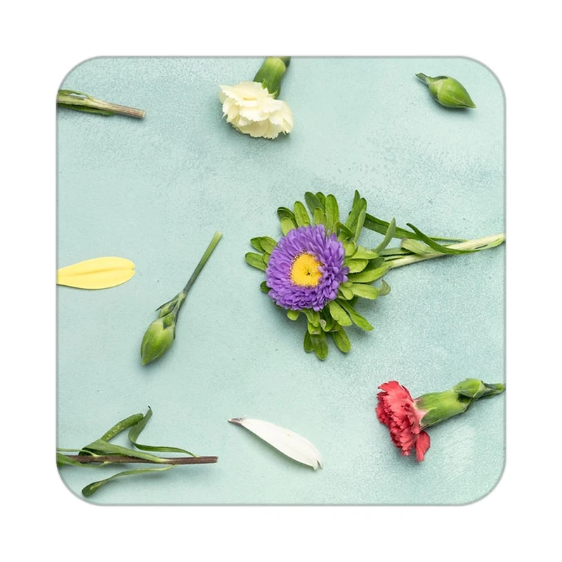 زیر لیوانی کاکتی طرح گل مدل mp16668