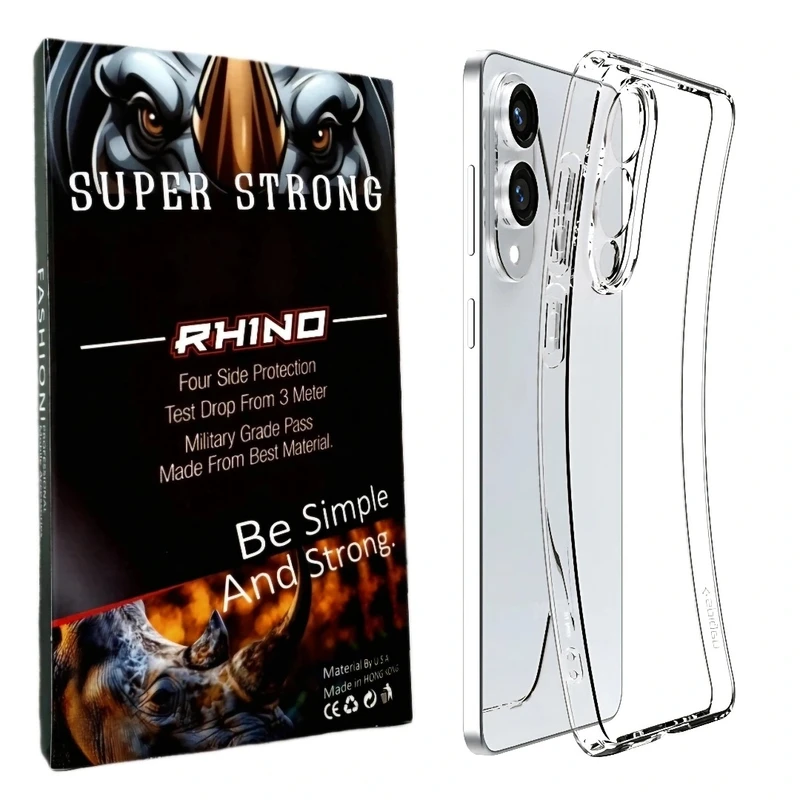 کاور راینو مدل Clean Case مناسب برای گوشی موبایل سامسونگ Galaxy S25 Edge