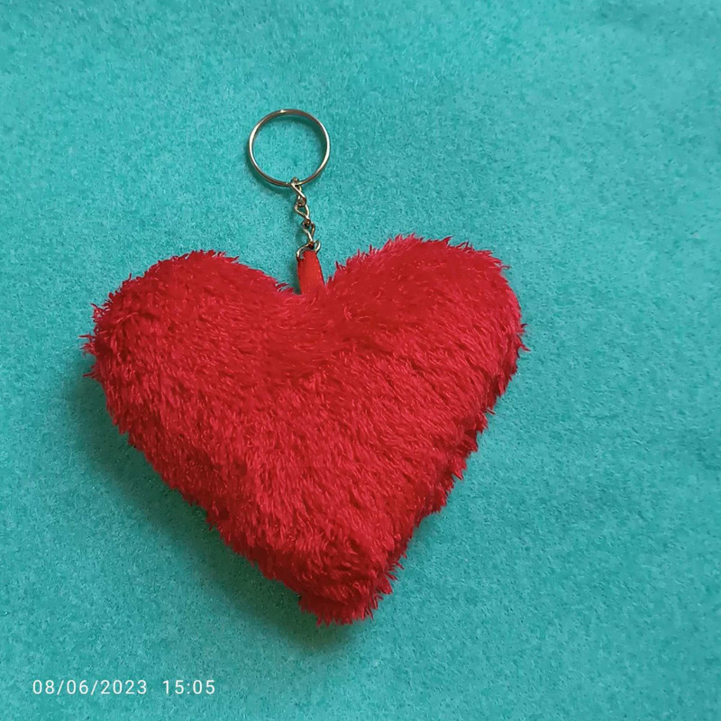 جاکلیدی دخترانه مدل قلب طرح love کد 09