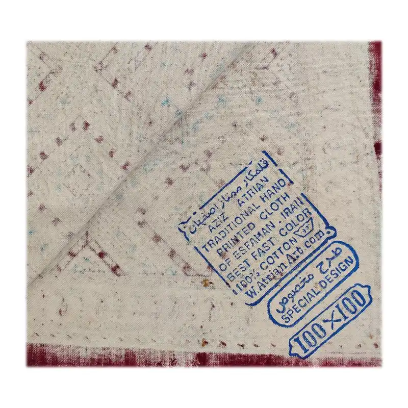 روميزي قلمكار عطريان طرح خشتي كد G437