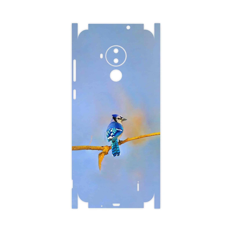 برچسب پوششی ماهوت مدل Cyanocitta cristata-FullSkin مناسب برای گوشی موبایل نوکیا C30