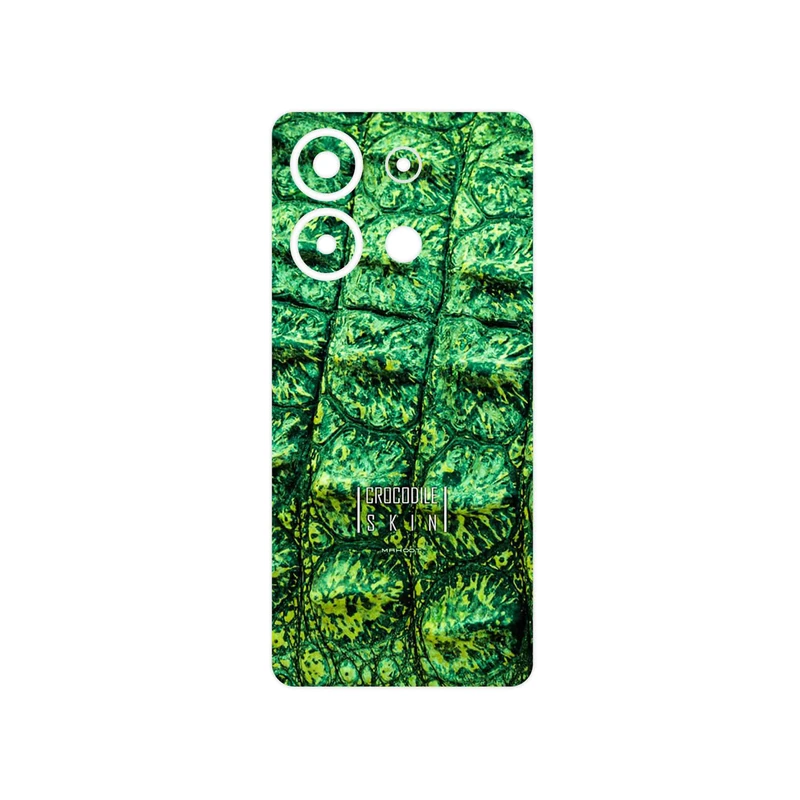 برچسب پوششی ماهوت مدل Crocodile Skin مناسب برای گوشی موبایل شیائومی Redmi Note 13 4G