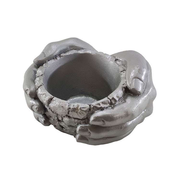  گلدان سنگی طرح دست و سبد کد K-222