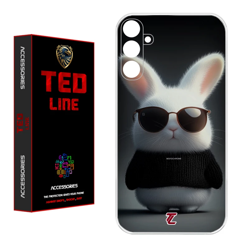 کاور تد لاین طرح خرگوش کد 1106 مناسب برای گوشی موبایل سامسونگ Galaxy S24 FE