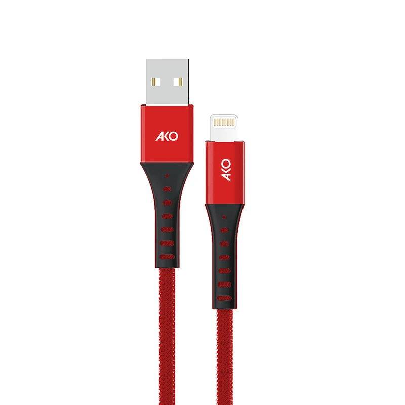 کابل تبدیل USB به لایتنینگ آکو مدل AC-5 طول 1متر