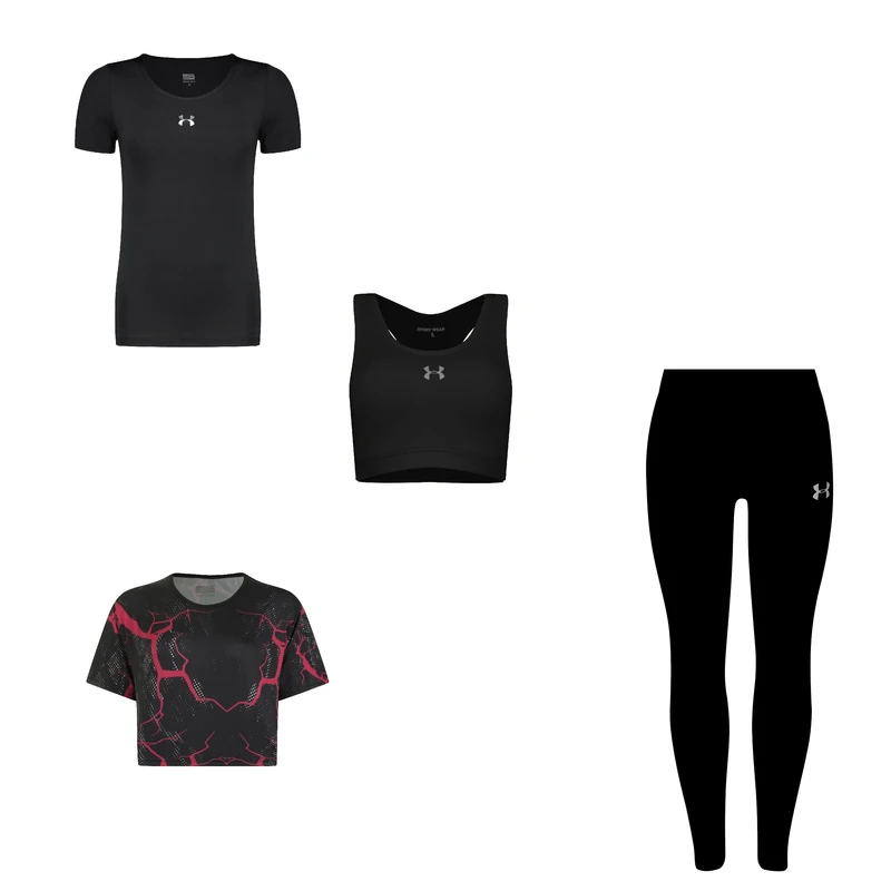 ست چهار تکه لباس ورزشی زنانه مدل 1801-4101-7101-56