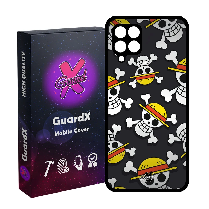 کاور گارد ایکس طرح One Piece Anime مدل Glass10507 مناسب برای گوشی موبایل سامسونگ Galaxy A12/M12/F12