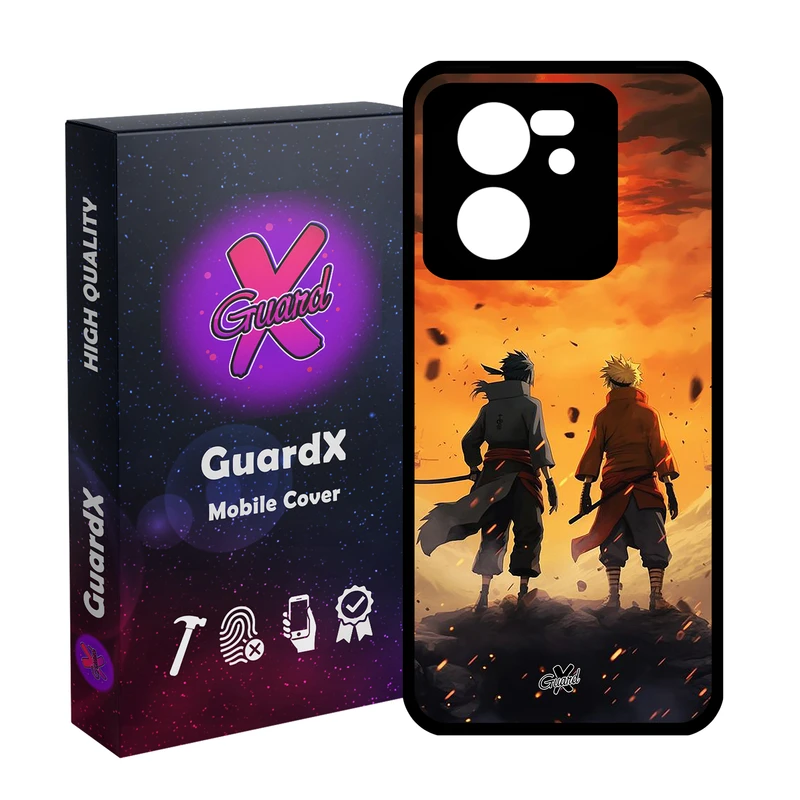 کاور گارد ایکس طرح انیمه ناروتو مدل Glass10699 مناسب برای گوشی موبایل شیائومی 13T/13T Pro/Redmi K60 Ultra