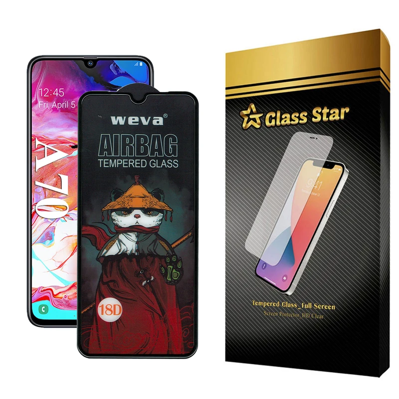 محافظ صفحه نمایش گلس استار مدل AIRGA مناسب برای گوشی موبایل سامسونگ Galaxy A70