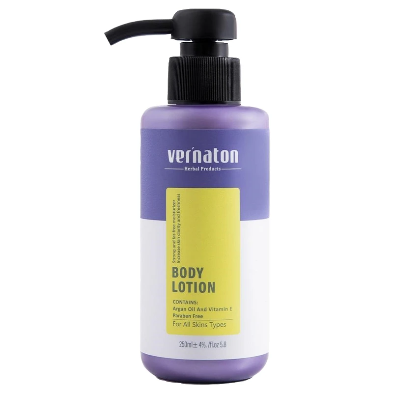 لوسیون بدن ورناتن مدل آرگان  حجم 250 میلی لیتر