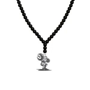 گردنبند هایکا مدل حرکت اسکوات بدنسازی کد bg.jh 45