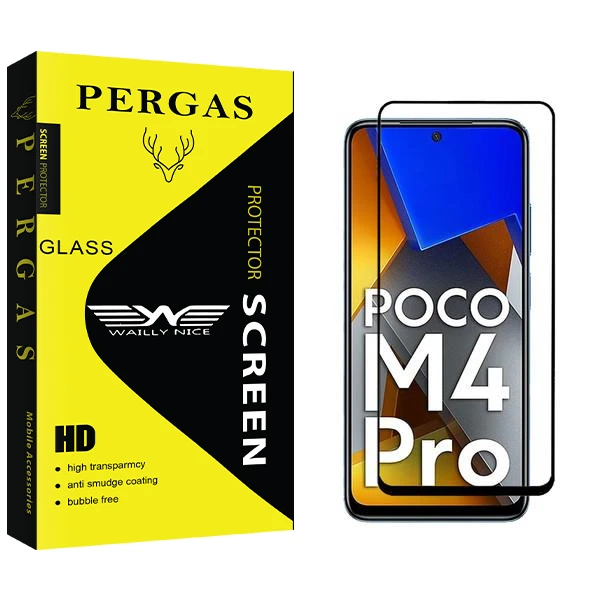 محافظ صفحه نمایش وایلی نایس مدل Pergas مناسب برای گوشی موبایل شیائومی Poco M4 Pro 4G