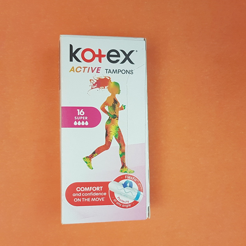 تامپون کوتکس سری اکتیو مدل سوپر بسته 16 عددی