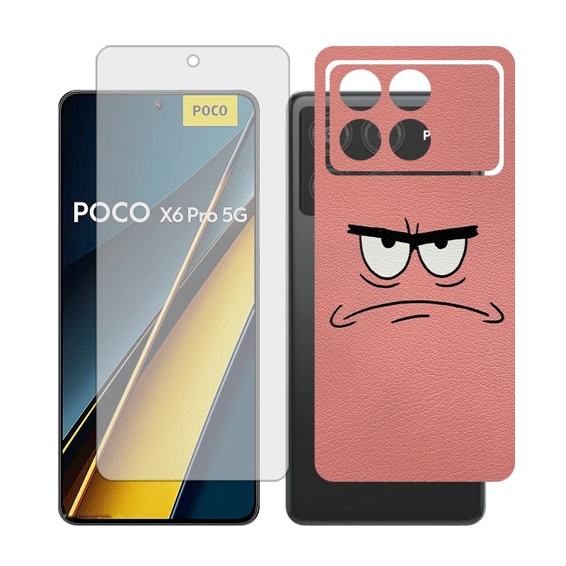 محافظ صفحه نمایش مات گلس مدل Together مناسب برای گوشی موبایل شیائومی Poco X6 Pro به همراه برچسب پوششی