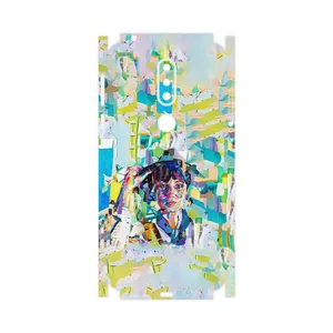 MAHOOT Collage of Women Portrait 1-FullSkin Cover Sticker for Nokia 7.1