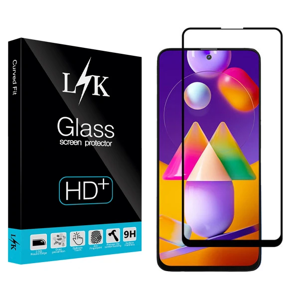محافظ صفحه نمایش سرامیکی مات ال کی مدل +LITE مناسب برای گوشی موبایل سامسونگ Galaxy M31s/ A51