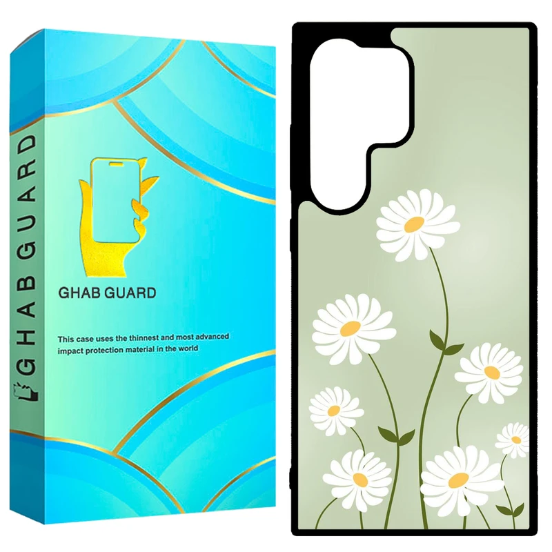 کاور قاب گارد طرح گل مدل GCHPD24U مناسب برای گوشی موبایل سامسونگ Galaxy S24 Ultra 5G