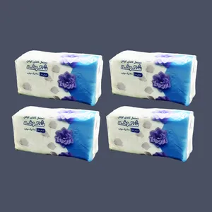 دستمال کاغذی 200 برگ شکوه مدل کوکتل بسته 4 عددی