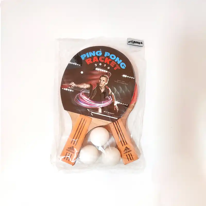 راکت پینگ پنگ مدل فروردین به همراه توپ بسته 3 عددی