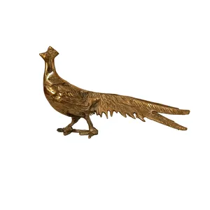 مجسمه برنجی مدل طاووس کد S_4243