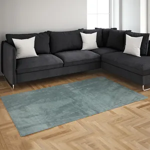 پادری شاران هوم مدل اسفنج دار طرح مخمل راه راه فانتزی سایز 100×150 سانتی متر