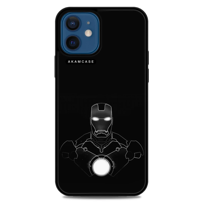 کاور آکام مدل AMC-WA12M-IRON MAN4 مناسب برای گوشی موبایل اپل iPhone 12 Mini