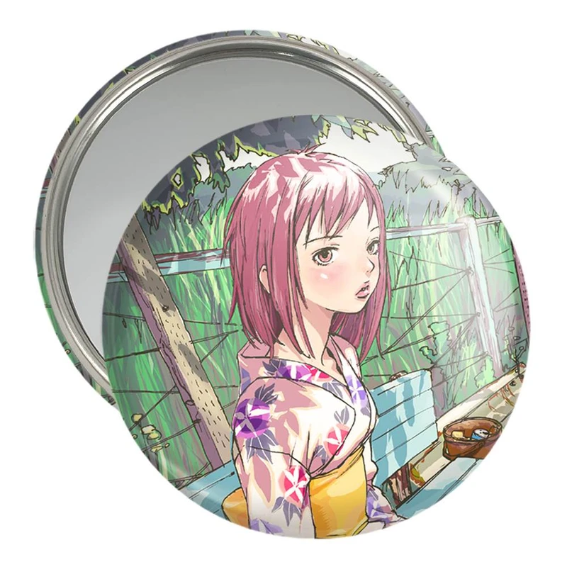 آینه جیبی خندالو مدل ناندبا و سامجیما انیمه فولی کولی Fooly Cooly  کد 23551