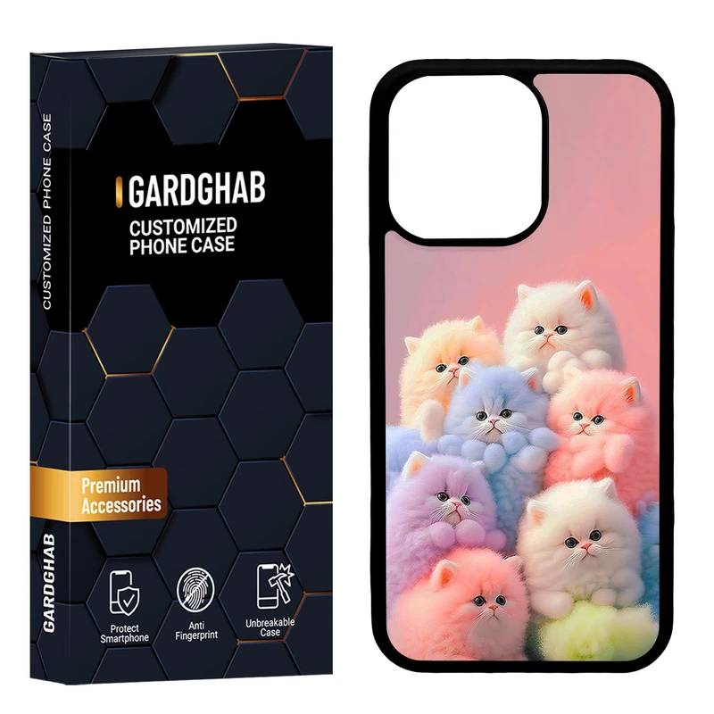 کاور گارد قاب مدل پشت گلس فانتزی مناسب برای گوشی موبایل اپل iPhone 13 Pro