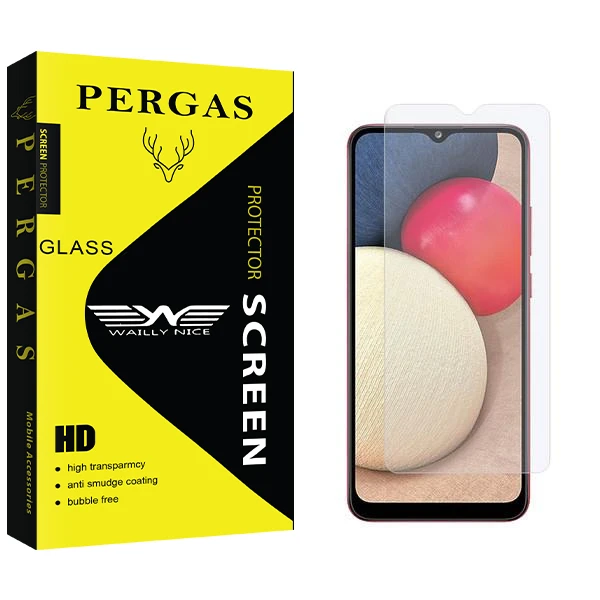 محافظ صفحه نمایش وایلی نایس مدل Pergas مناسب برای گوشی موبایل سامسونگ Galaxy A02s