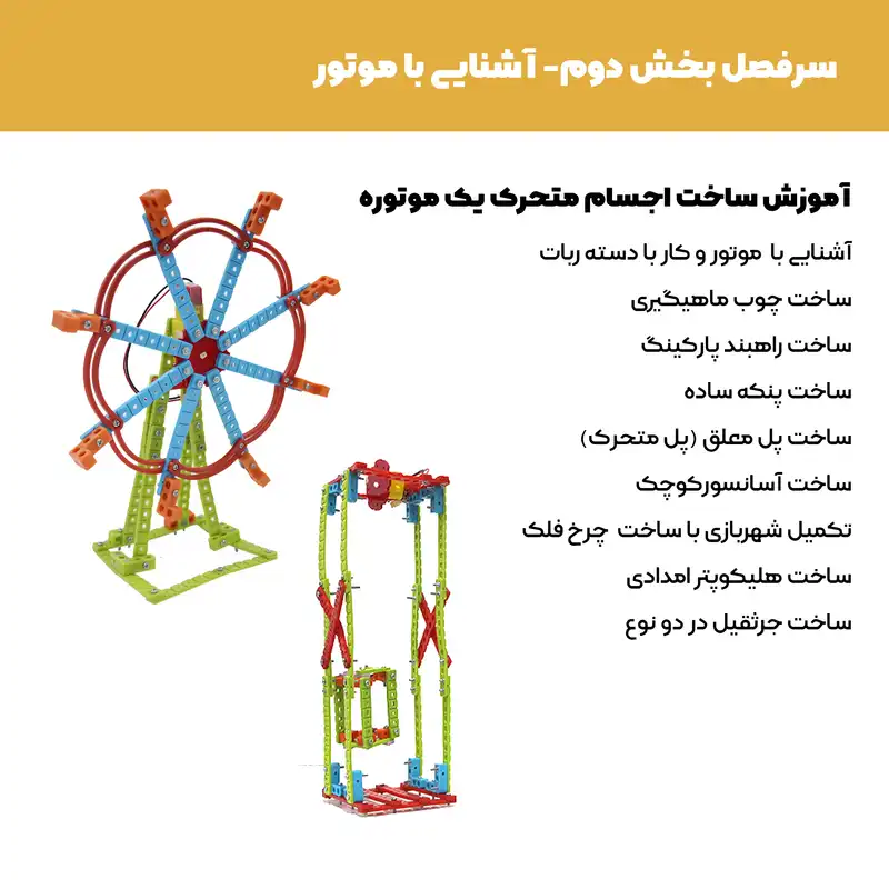 کیت آموزشی رباتیک روبویونیک مدل Advance