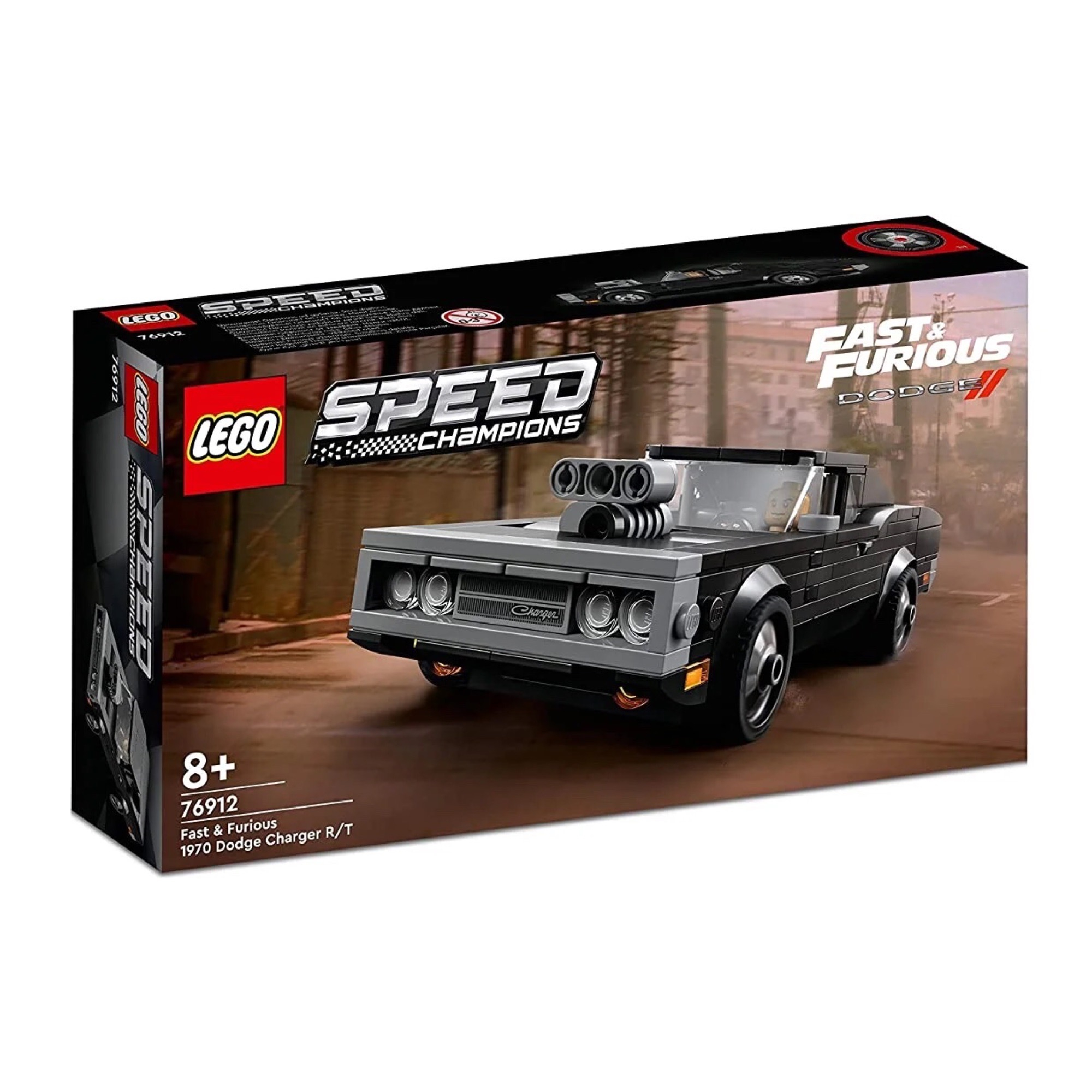 لگو سری speed champion مدل  Furious 1970 Dodge Charger R/T