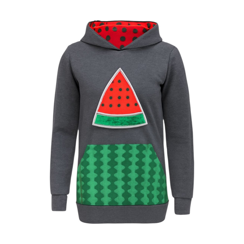 هودی زنانه مدل هندوانه 10177