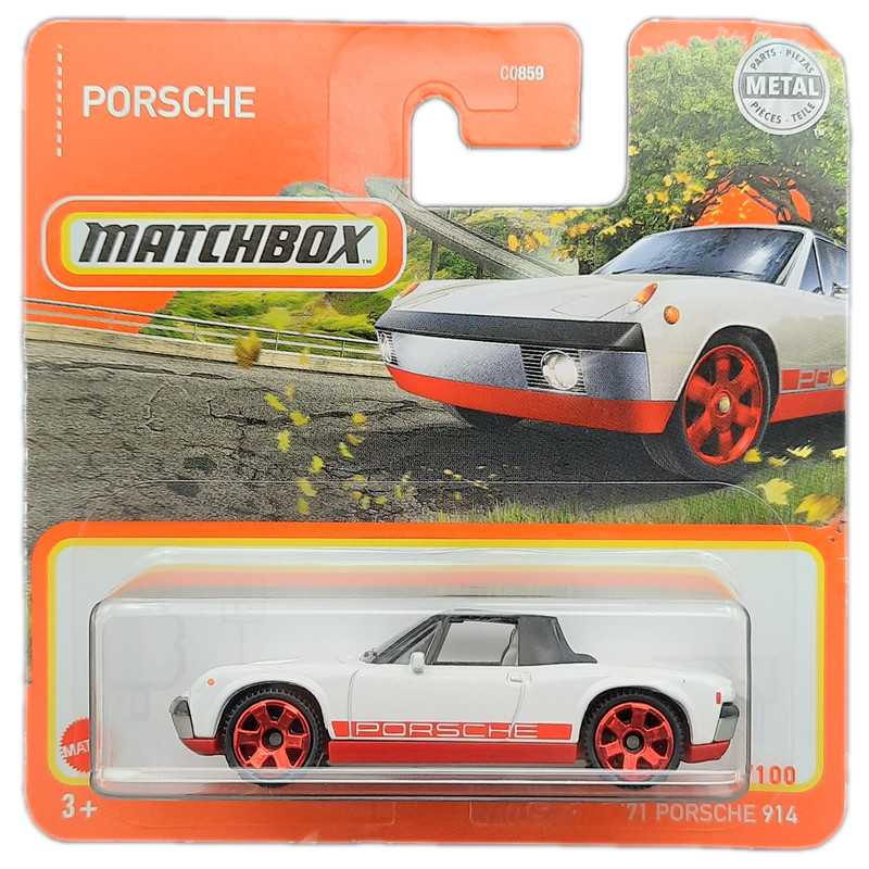 ماکت ماشین مچ‌باکس مدل 71 PORSCHE 914