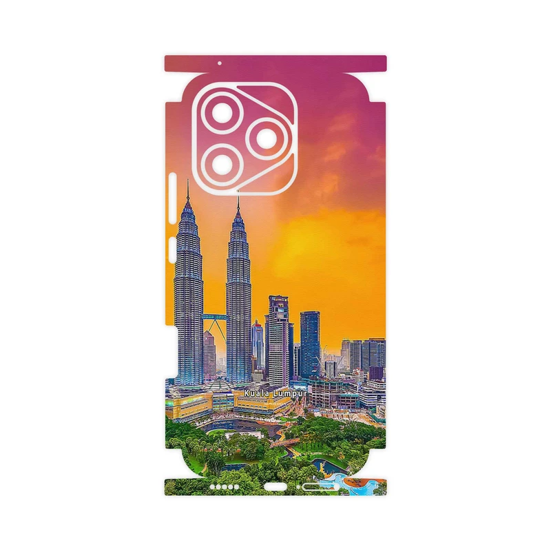 برچسب پوششی ماهوت مدل City of Kuala Lumpur-FullSkin مناسب برای گوشی موبایل آنر 400 Lite