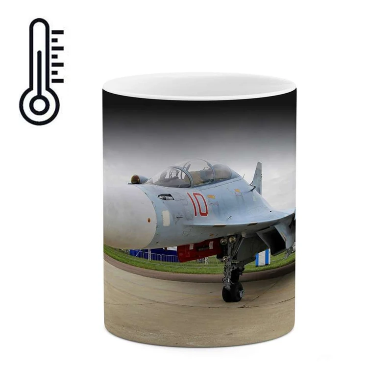 ماگ حرارتی کاکتی مدل هواپیمای جنگنده کد mgh10688