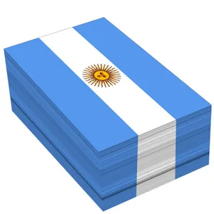 کاغذ یادداشت مستر راد مدل جام جهانی قطر طرح پرچم آرژانتین کد 1011