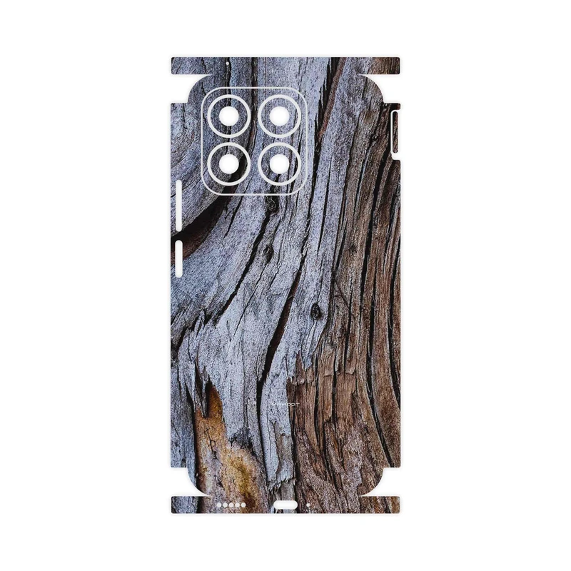 برچسب پوششی ماهوت مدل Wood Texture 7-FullSkin مناسب برای گوشی موبایل آنر X8b