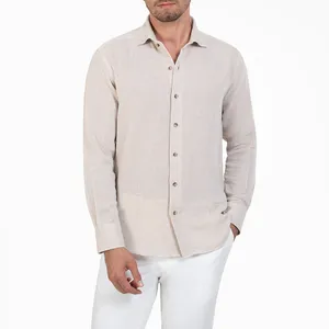 پیراهن آستین بلند یقه کراواتی مردانه ام کی مدل 1915