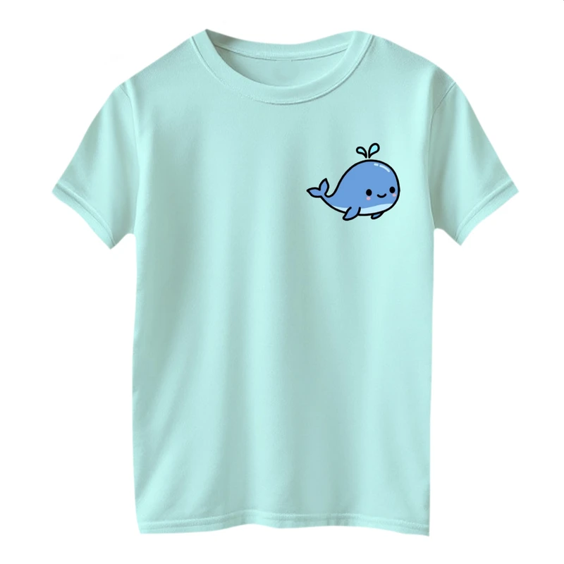 تی شرت آستین کوتاه بچگانه مدل نهنگ کد ۱