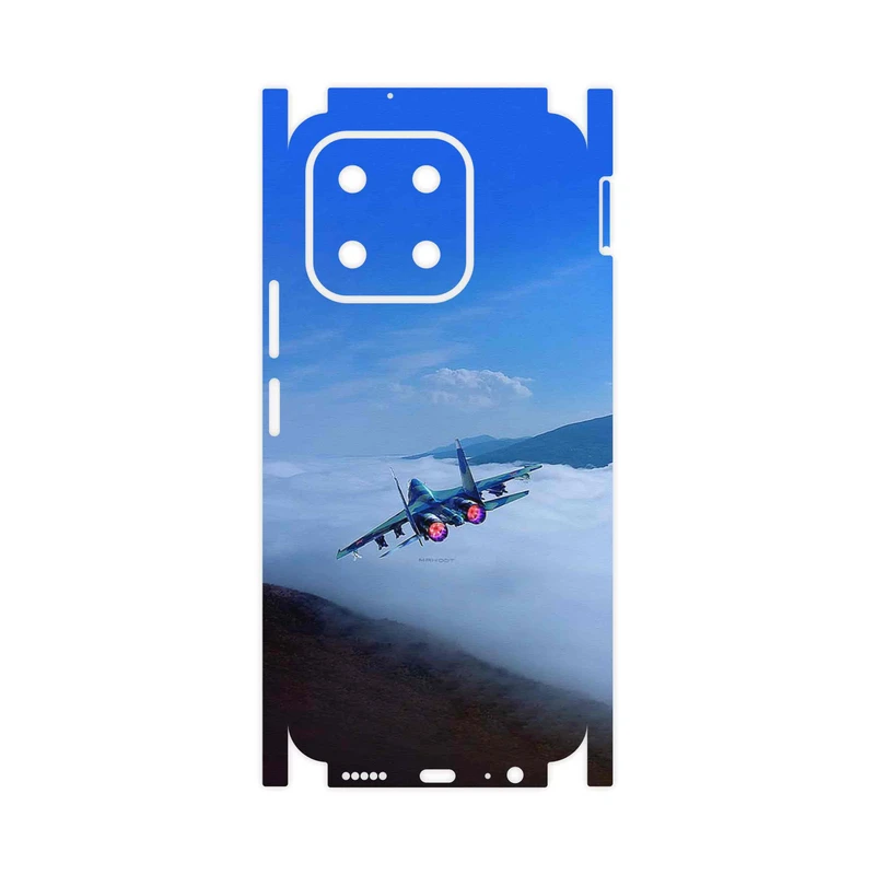برچسب پوششی ماهوت مدل Fighter plane Su27-FullSkin مناسب برای گوشی موبایل آنر X6b