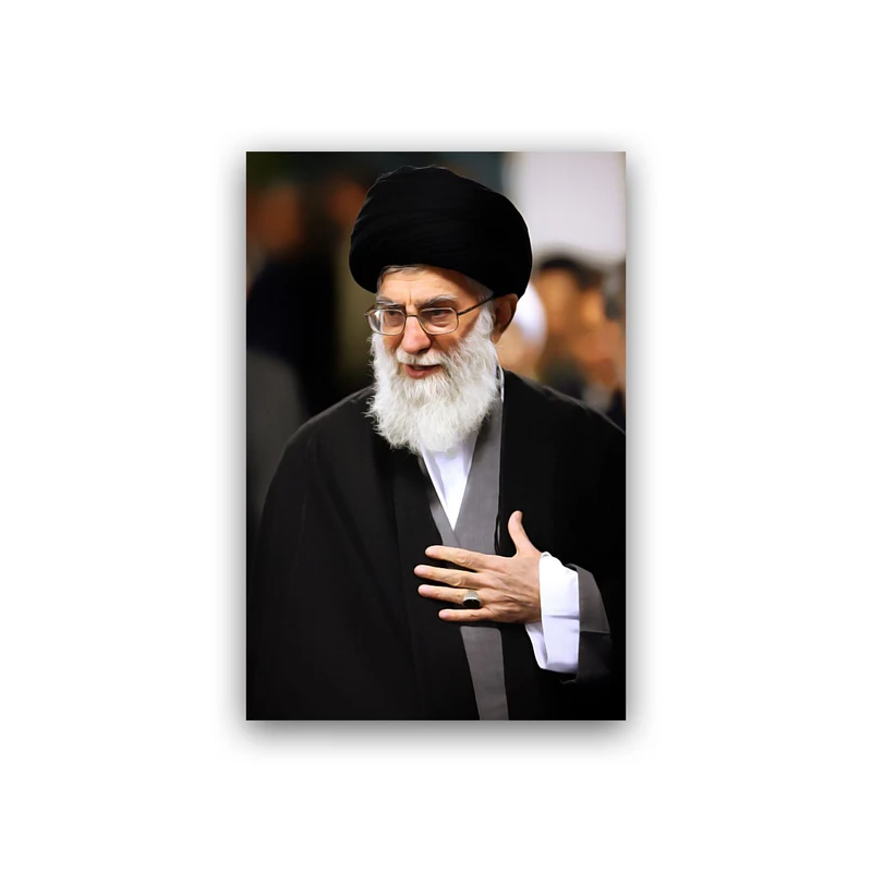 تابلو شاسی طرح رهبر معظم آیت الله خامنه ای مدل BS739
