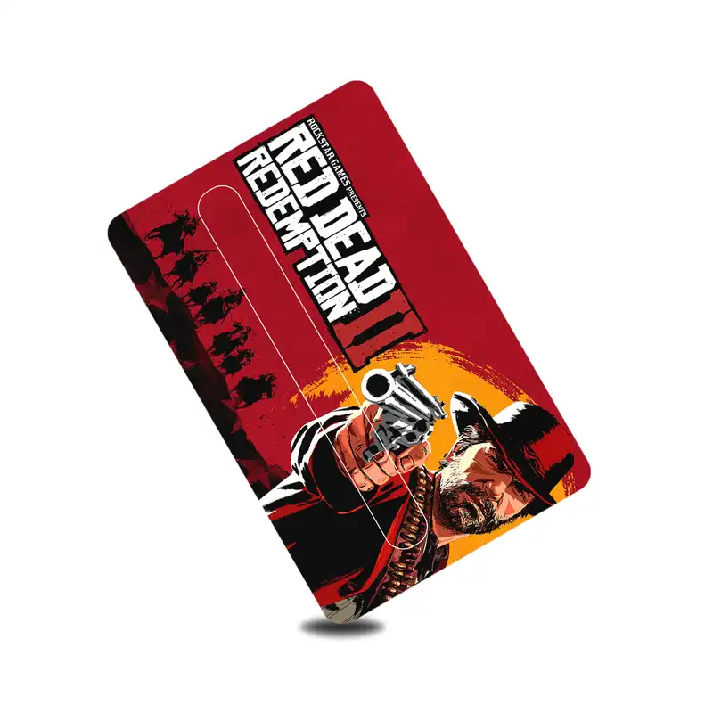 استیکر کارت مدل ردد ریدمپشن Red Dead Redemption
