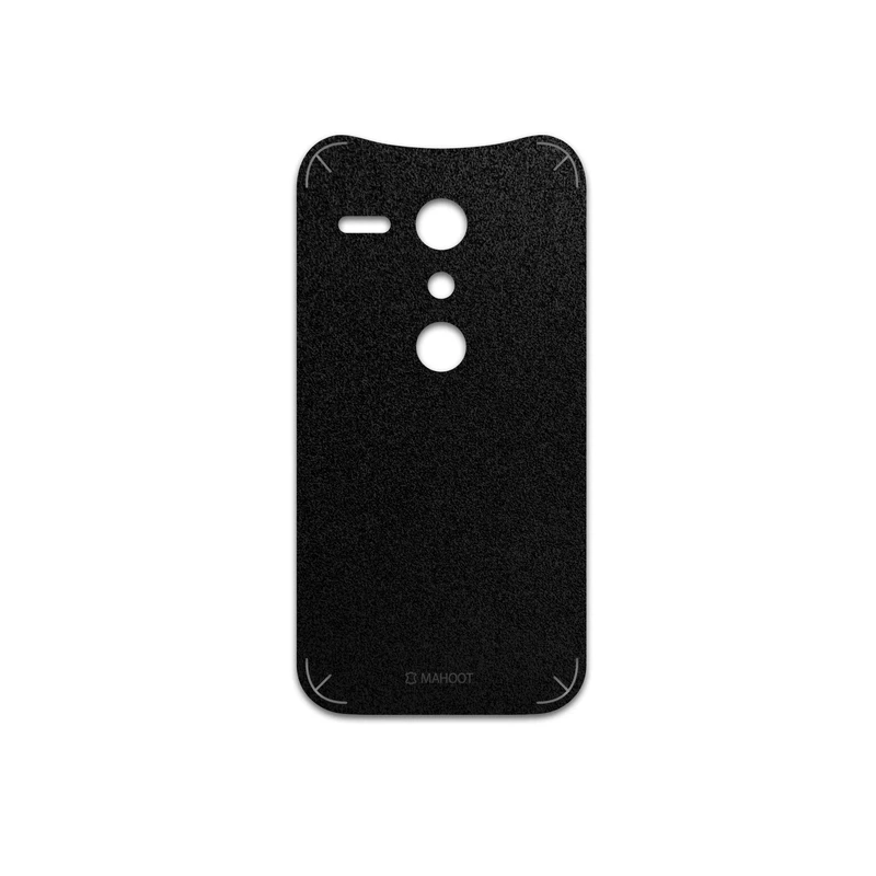 برچسب پوششی ماهوت مدل Black-Suede مناسب برای گوشی موبایل موتورولا Moto G