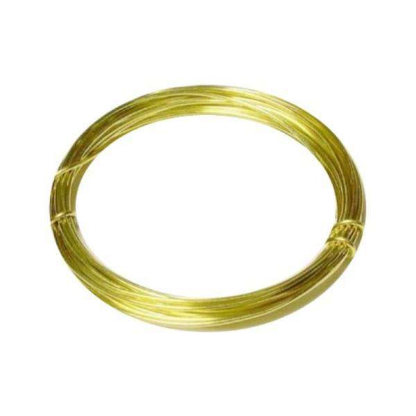 سیم مفتول ساخت زیورالات مدل برنجی کد 0.8