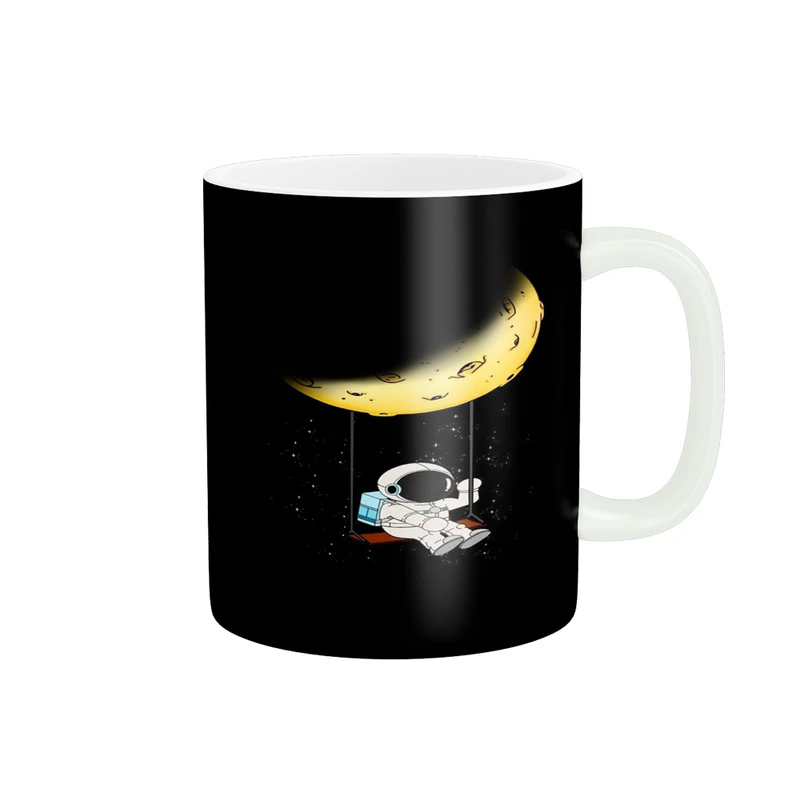 ماگ پادآفرین مدل کهکشانی طرح فضانورد کد p2185