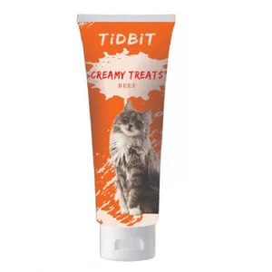 بستنی گربه تیدبیت مدل beef وزن 60 گرم